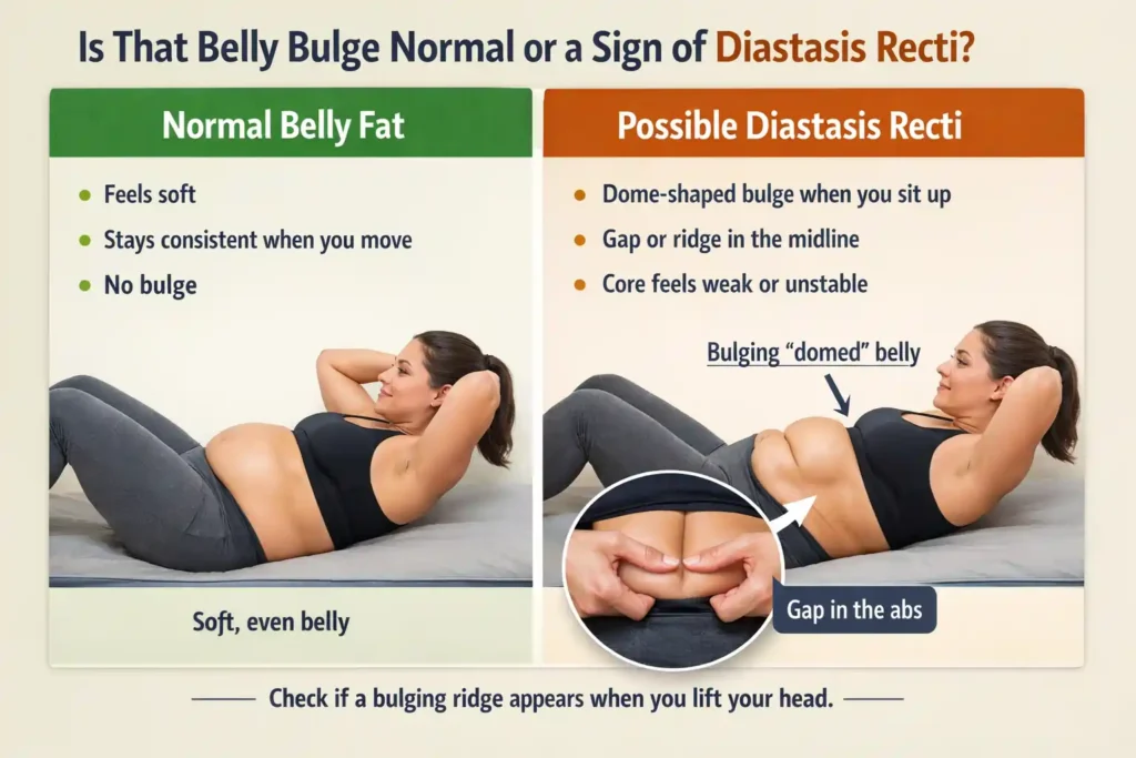 Is That Belly Bulge Normal or a Sign of Diastasis Recti Whitley Sands