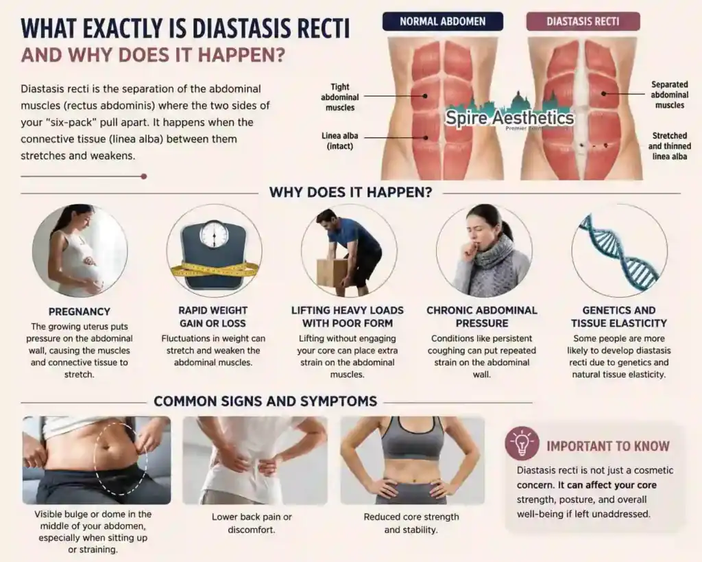 What Exactly Is Diastasis Recti and Why Does It Happen Whitley Sands?