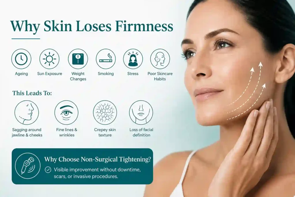 What Makes Skin Lose Firmness and Why Do People Seek Non-Surgical Tightening Whitley Sands?